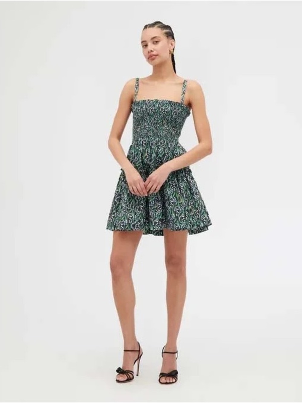 Hill House The Seraphina Mini Nap Dress Lily Of The Valley Nap Dress XL
